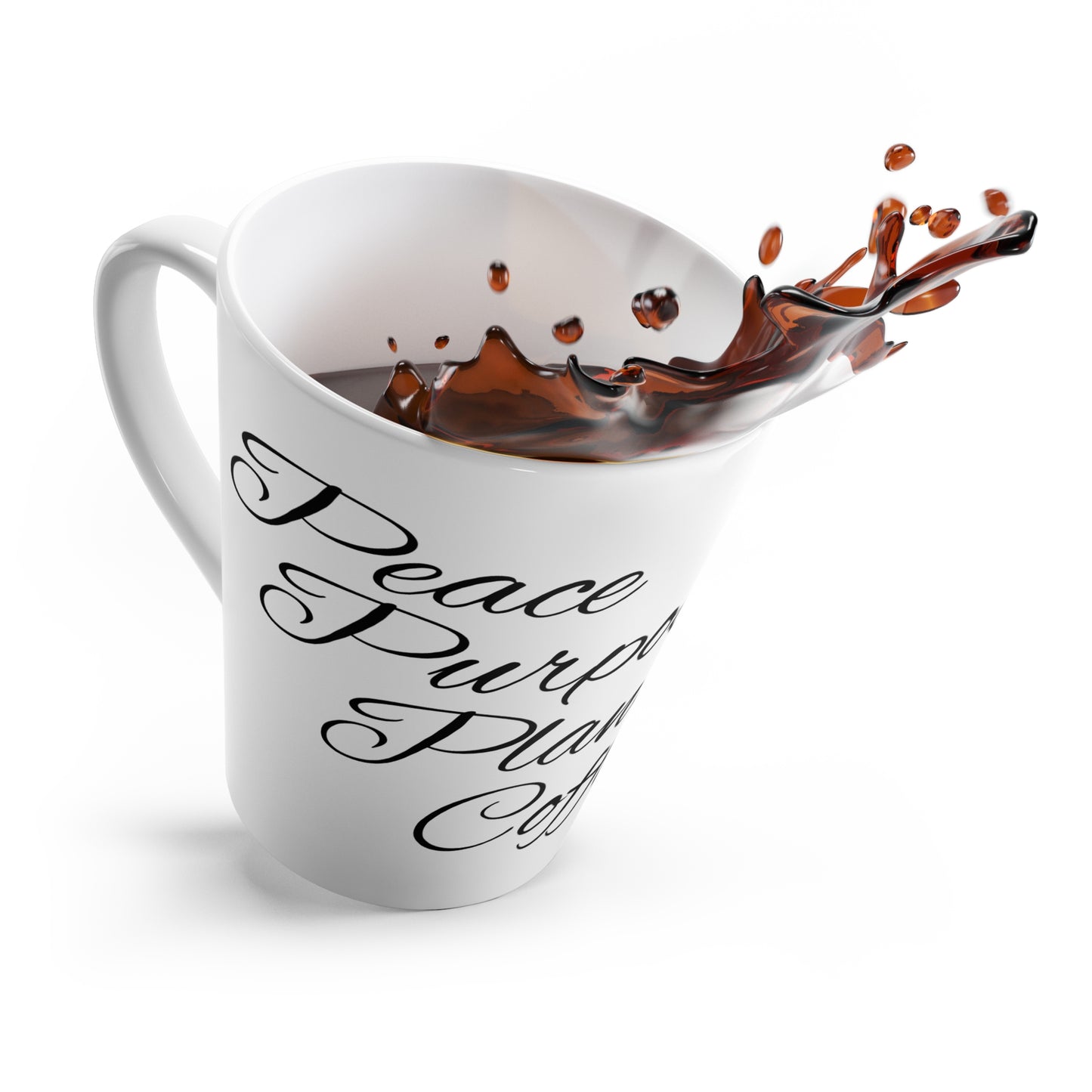 Peace. Purpose. Plans. Coffee. Signature Mug
