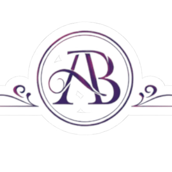 Interlocked AB Monogram Sticker | Articulate Beauty