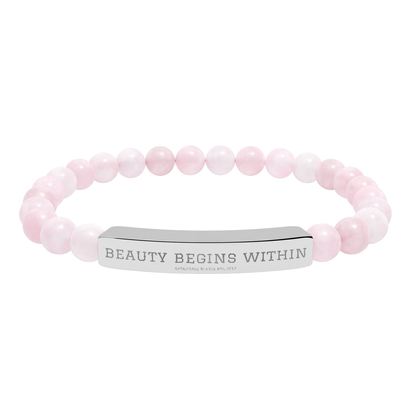 Articulate Beauty Natural Stone Bar Bracelet