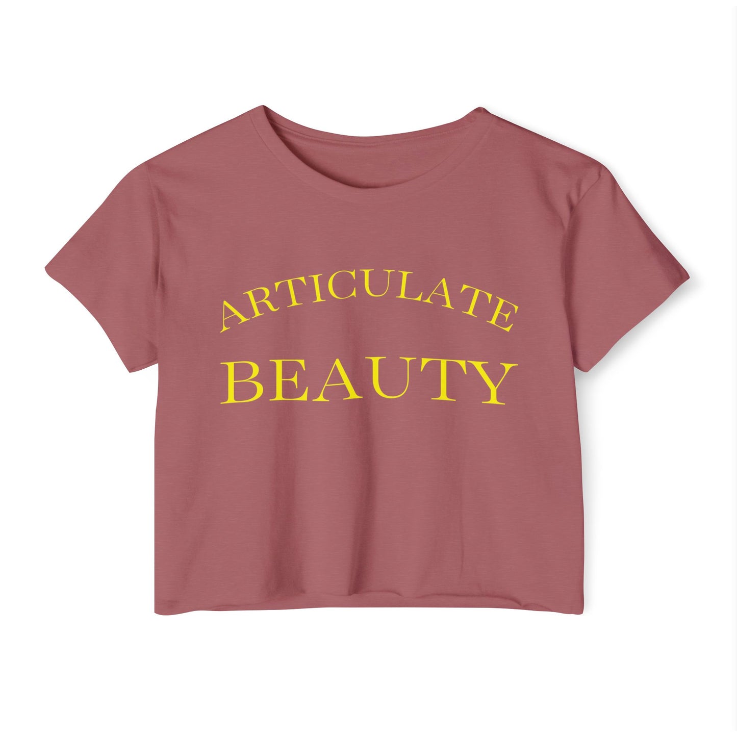 The Articulate Beauty Signature Oversized Tee