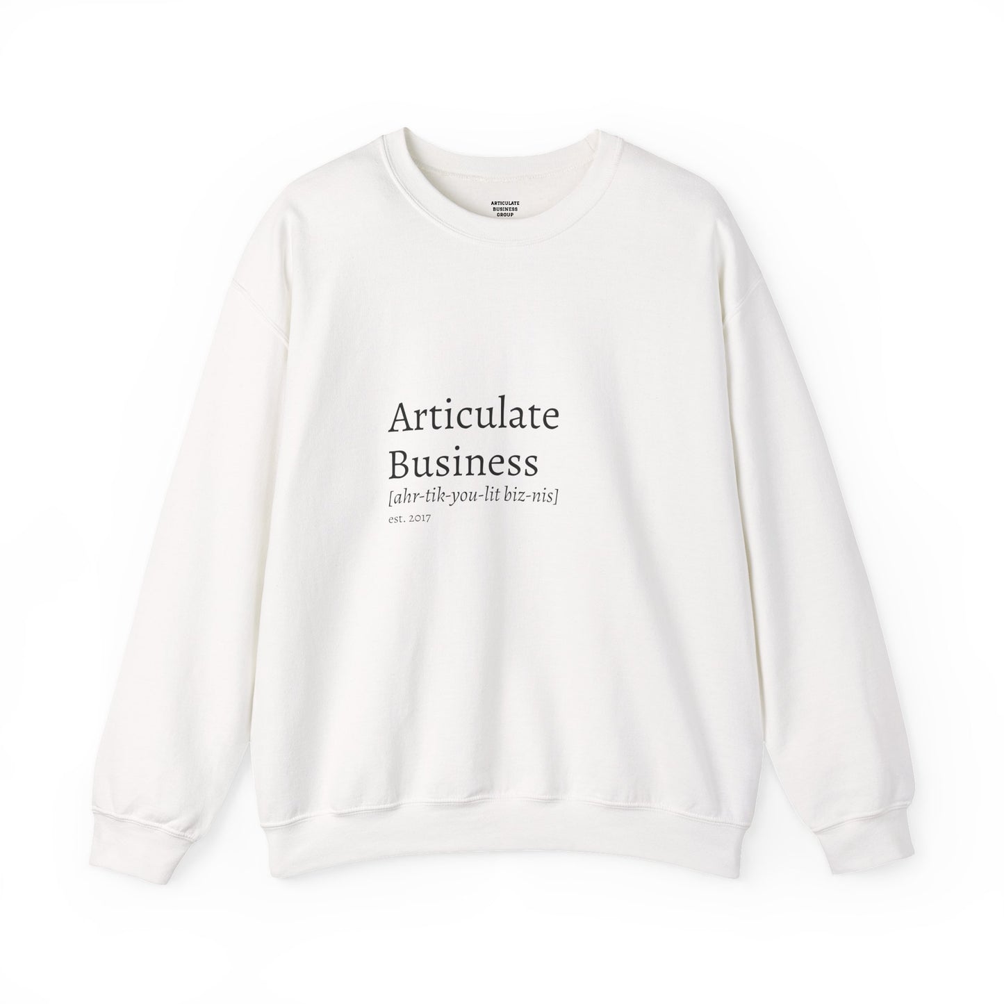 Articulate Business Classic Crewneck Sweatshirt | Defined & Delivered