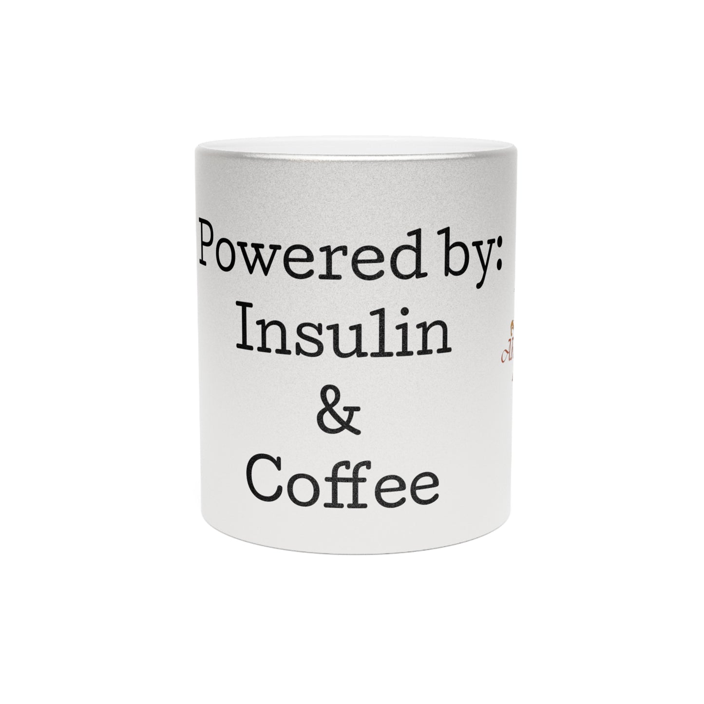 Diabetic Beauty Metallic Mug (Silver\Gold)