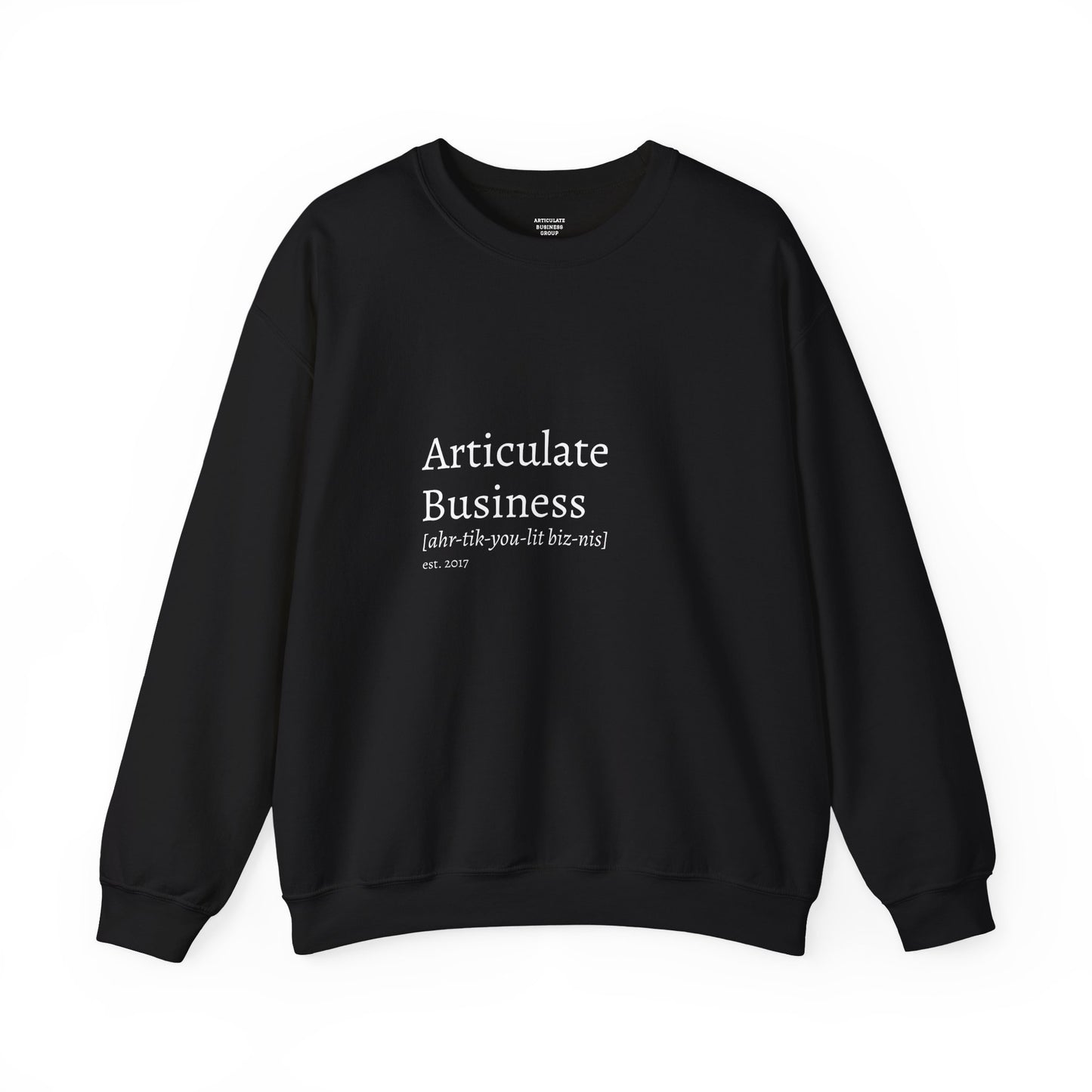 Articulate Business Classic Crewneck Sweatshirt | Defined & Delivered