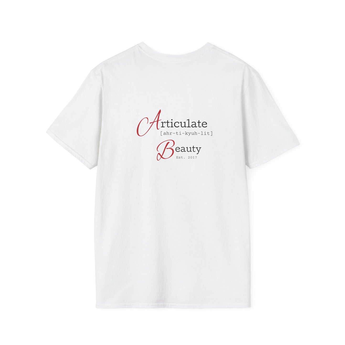 Articulate Beauty Definition Tee | Est. 2017