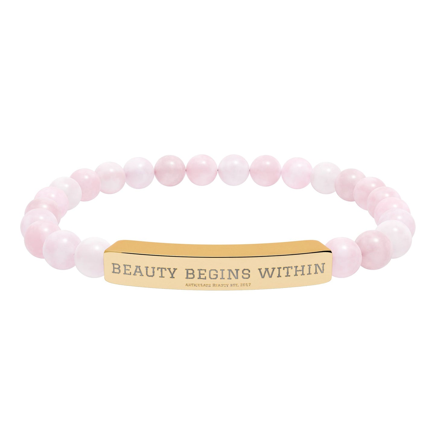 Articulate Beauty Natural Stone Bar Bracelet