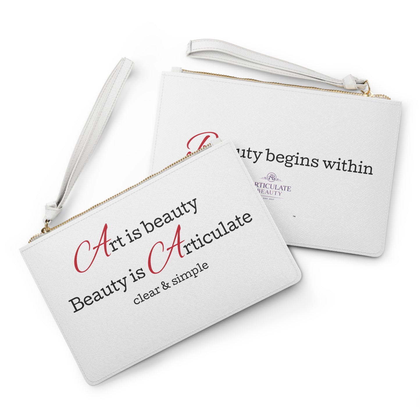Art Is Beauty Cosmetic Bag | Articulate Beauty