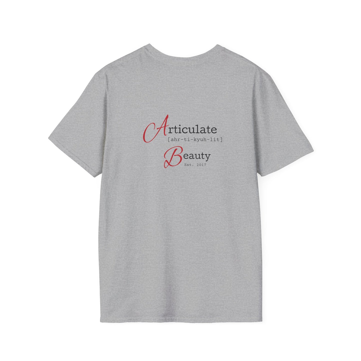 Articulate Beauty Definition Tee | Est. 2017