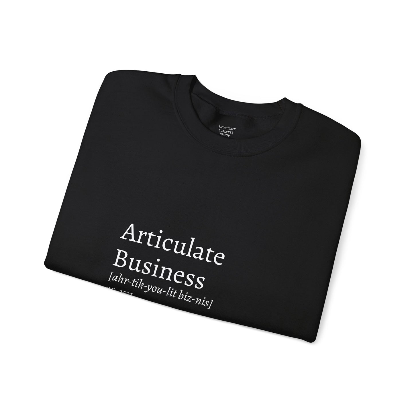 Articulate Business Classic Crewneck Sweatshirt | Defined & Delivered