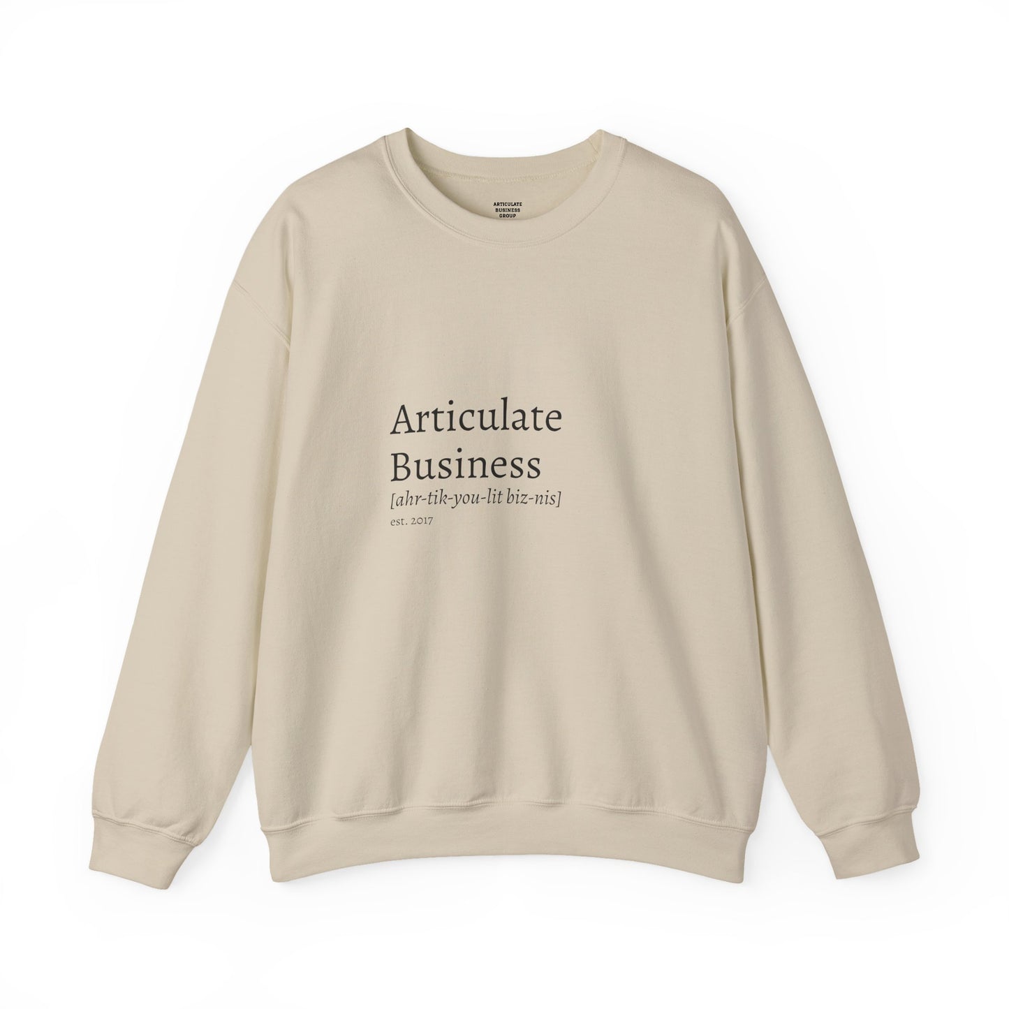 Articulate Business Classic Crewneck Sweatshirt | Defined & Delivered