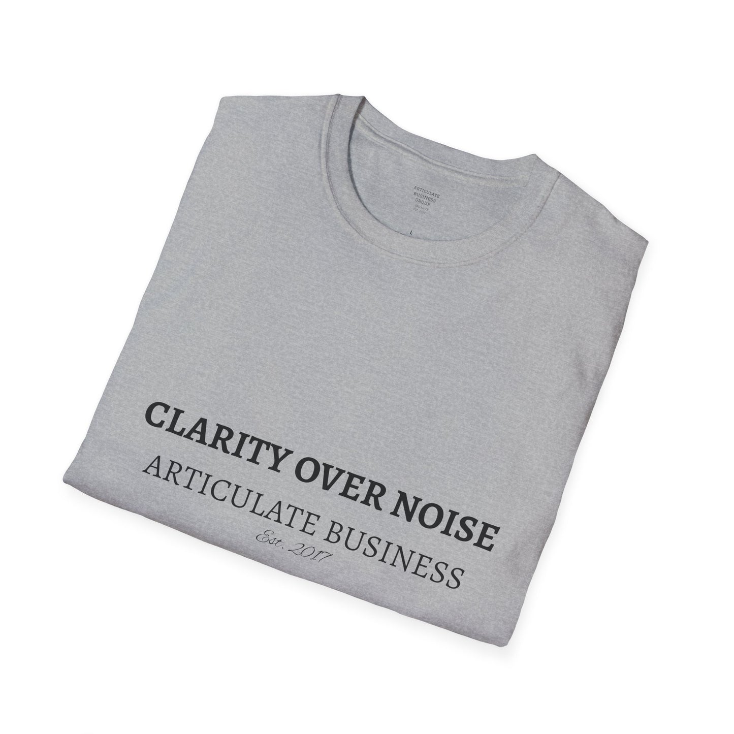 Clarity Over Noise T-Shirt | Articulate Business